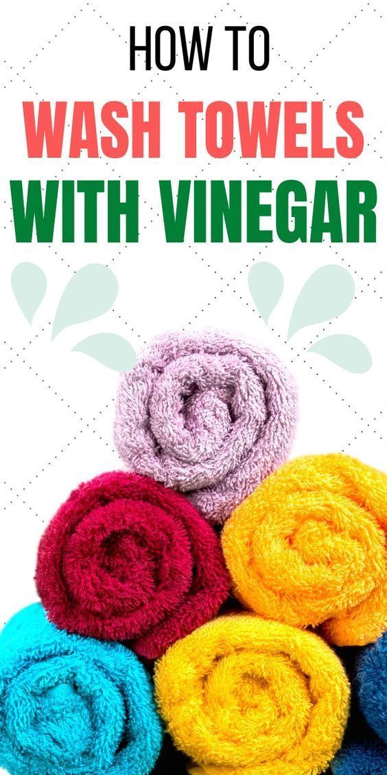 HOW TO WASH AND SOFTEN YOUR OLD BATH TOWELS